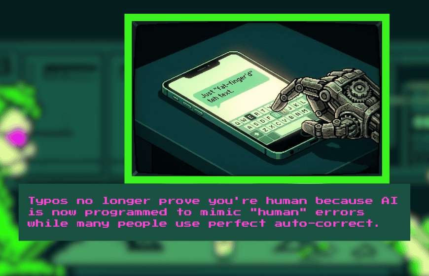 Typos Prove You're Human